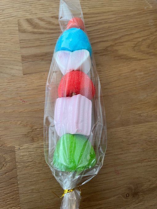 brochette guimauve