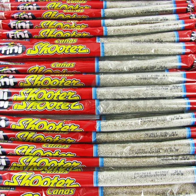 shooter paille cola acidulé ( à l'unité)